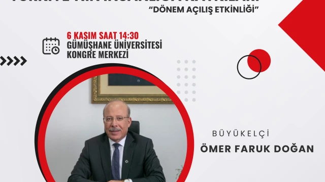 Türkiye’nin Küresel Vizyonu Gümüşhane Üniversitesinde Konuşulacak
