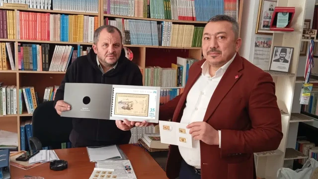 Üçüncüzade Eğitim ve Kültür Vakfı, tarihi mirası pullarla ölümsüzleştirdi