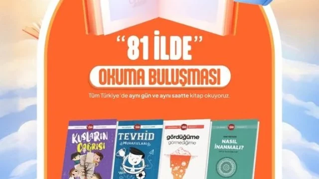 Ufka Yolculuk Coşkusu Gümüşhane’de de Aynı Gün, Aynı Saatte; "81 İlde Okuma Buluşması"