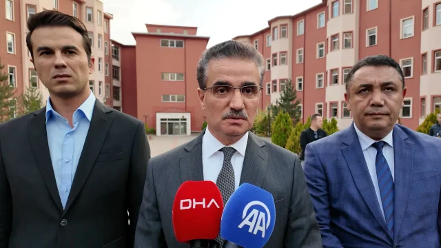 Üniversitedeki rehine krizinin arından Vali Baruş açıklamalarda bulundu