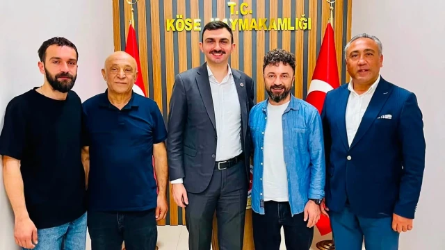 Ünlü Yönetmen Sedat İnci'den Köse Kaymakamlığı'na Ziyaret