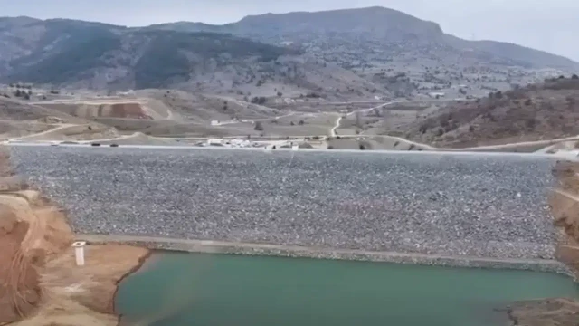 Ünlüpınar Barajı’nda Su Tutuldu