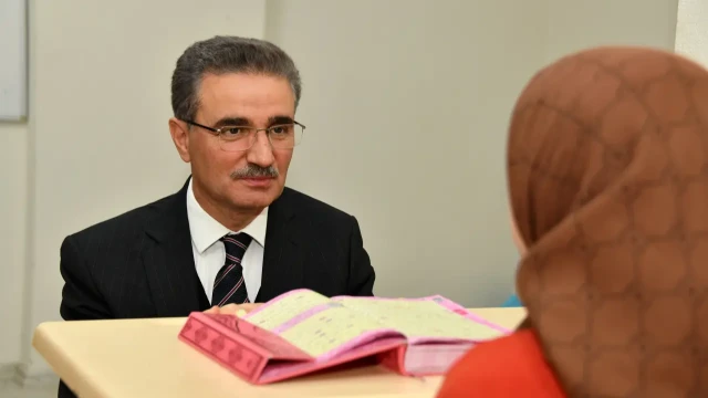 Vali Baruş’dan Genç Hafız adaylarına moral ziyareti