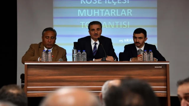Vali Baruş’tan Köse’de ziyaretlerde bulundu