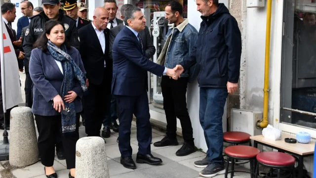 Vali Cevdet Atay Şiran’da İncelemelerde Bulundu