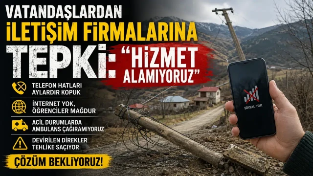 Vatandaşlardan iletişim firmalarına tepki: "Hizmet Alamıyoruz"