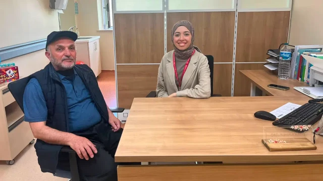 Yazı Tahtasıyla Geldiği Hastaneden Konuşarak Çıktı
