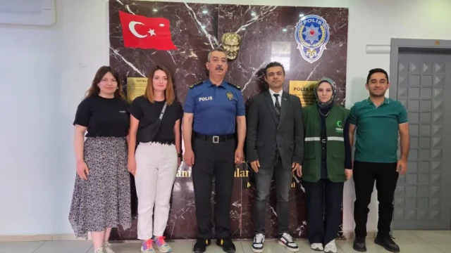 Yeşilay'dan Emniyet Müdürü Karasakal'a Anlamlı Teşekkür