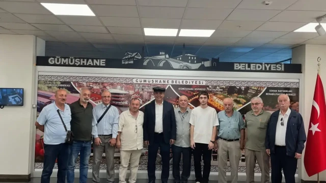 Yeşildere Nuri Dayı Derneği Yöneticilerinden Belediye Başkanı Başer'e Ziyaret