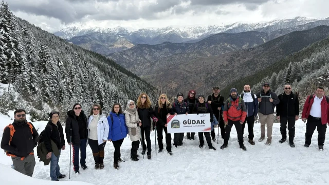Zigana’da kışı ve baharı bir arada yaşadılar