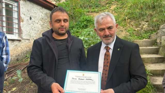 AK Parti’den Kürtün’de Gönül Ziyaretleri — Fotoğraf 4
