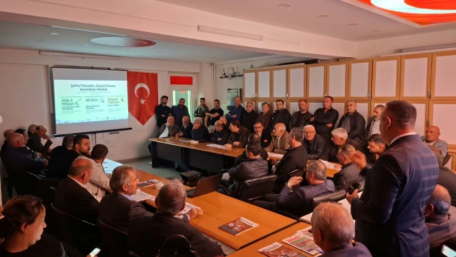 Başkan Başer, MHP Teşkilatına Belediyenin Hizmet ve Projelerini Anlattı