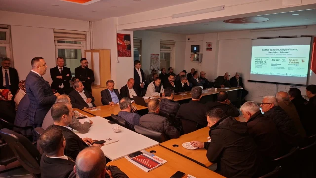 Başkan Başer, MHP Teşkilatına Belediyenin Hizmet ve Projelerini Anlattı — Fotoğraf 2