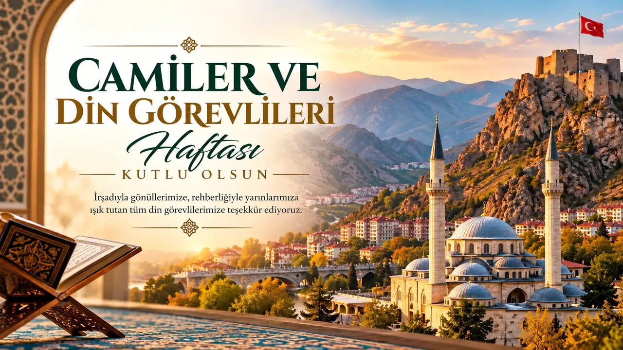 Camiler ve Din Görevlileri Haftası mesajları