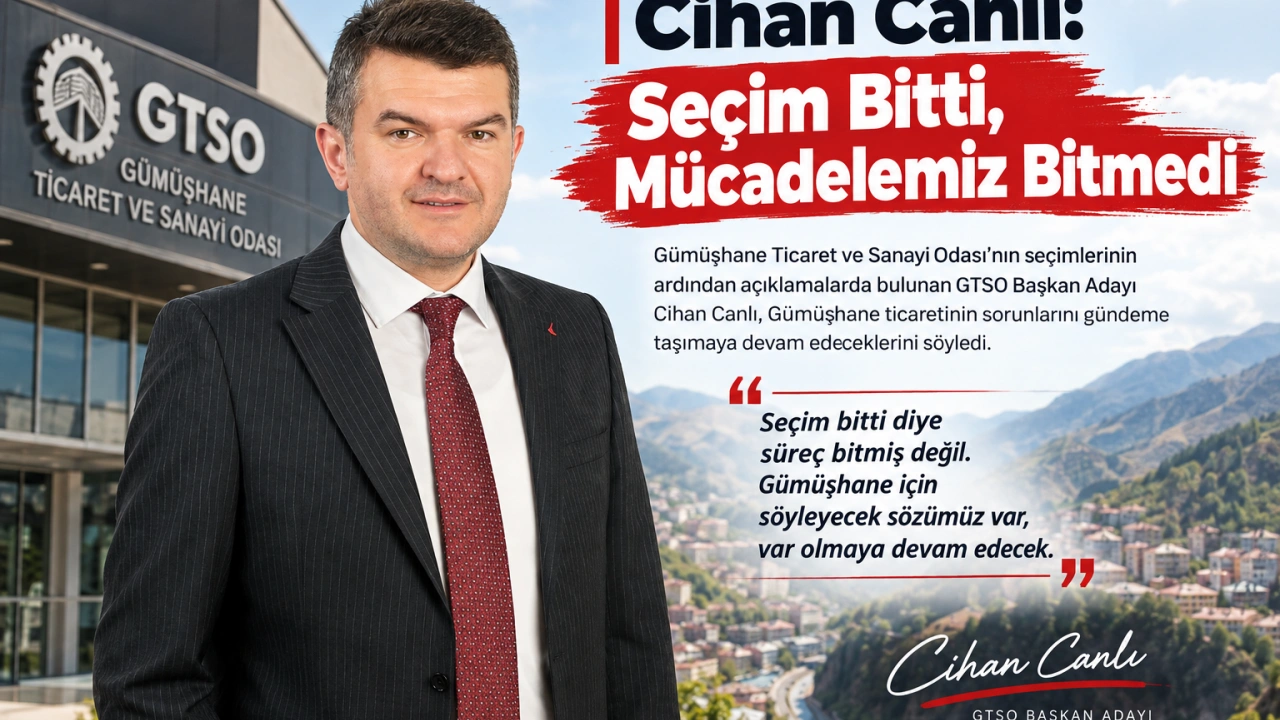 Cihan Canlı: "Seçim Bitti, Mücadelemiz Bitmedi"