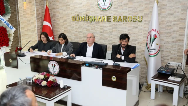 Gümüşhane Barosunda Av. Metin Aslan güven tazeledi — Fotoğraf 1