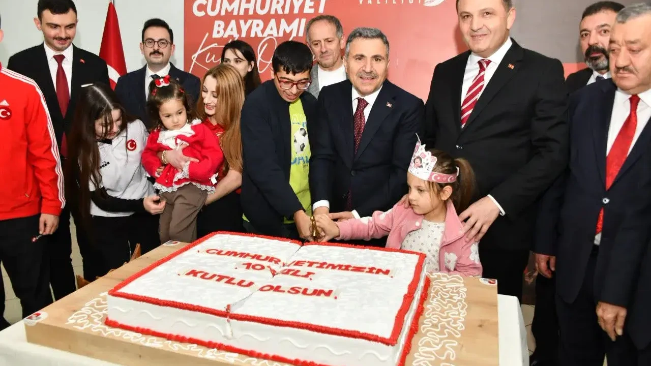 Gümüşhane'de Cumhuriyet'in 103'üncü Yıl Dönümü Resepsiyonu