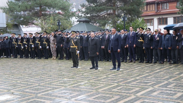 Gümüşhane’de Cumhuriyet’in 103’üncü Yılı İçin İlk Tören Düzenlendi