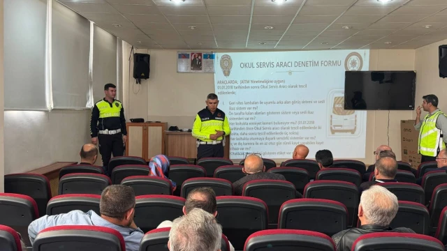 Gümüşhane’de Servis Şoförlerine Güvenli Okul Yolu Eğitimi — Fotoğraf 3