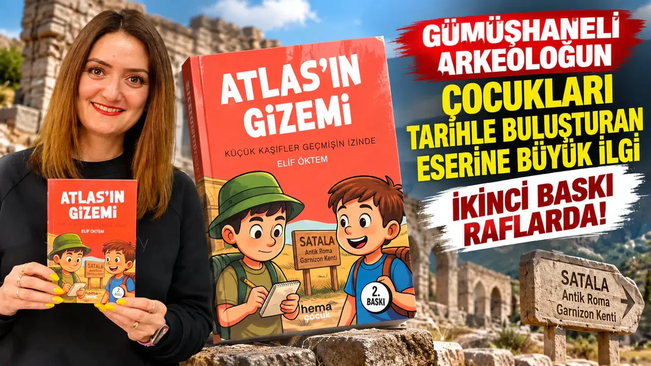 Gümüşhaneli Arkeoloğun Çocukları Tarihle Buluşturan Eserine Büyük İlgi: İkinci Baskı Raflarda!