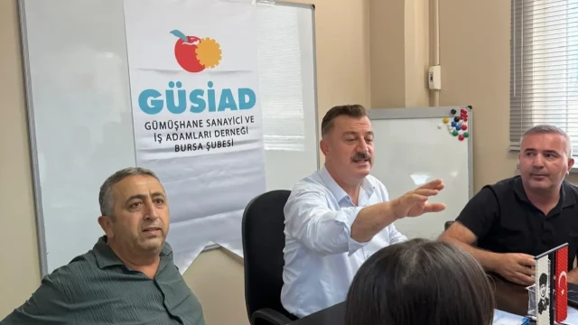 GÜSİAD Bursa Şubesinin Genel Kurulunda Fatih Köse güven tazeledi — Fotoğraf 5