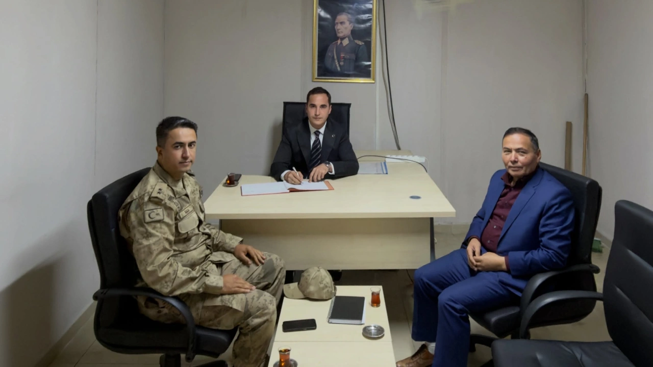 Kaymakam Beyazıt’tan Kazıkbeli Yaylası’ndaki Jandarma Asayiş Noktasına Ziyaret