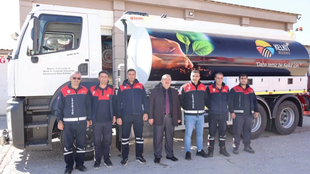 Kelkit Belediyesine Yeni İtfaiye Su Tankeri Kazandırıldı