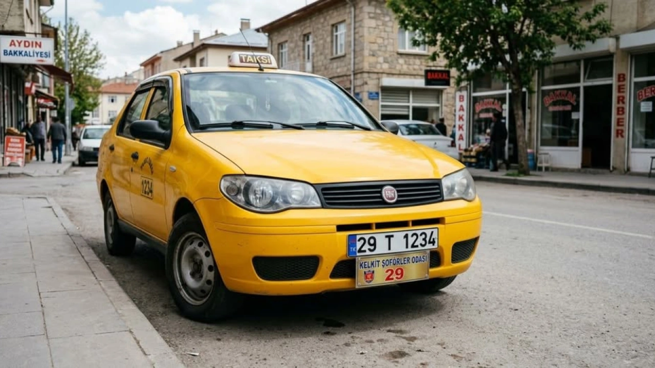 Kelkit’te Taksi Tarifelerinde Yeni Dönem: Rayiç Bedeller Şoförler Odası Tarafından Belirlendi