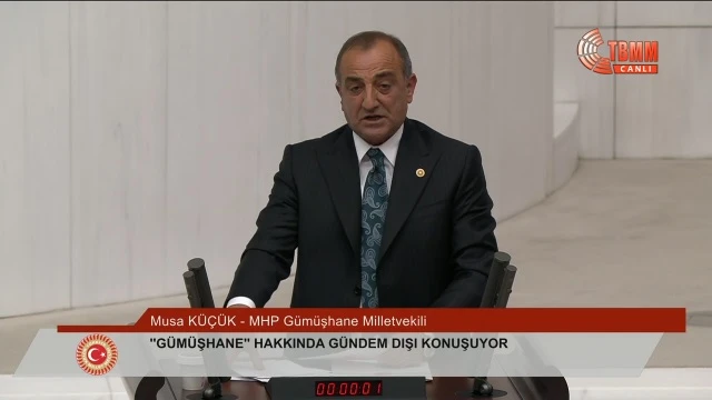 Milletvekili Küçük, Gümüşhane’nin Taleplerini Meclis’e Taşıdı: “Takipçisi Olacağız”