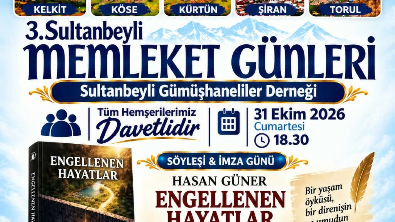 Sultanbeyli’de 3. Memleket Günleri Coşkusu: Gümüşhaneliler Buluşuyor