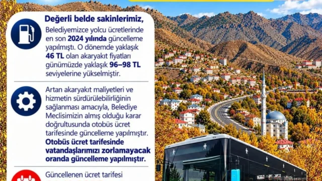 Tekke Beldesinde Ulaşım Ücretlerine Güncelleme: Yeni Tarife 1 Kasım’da Başlıyor — Fotoğraf 1