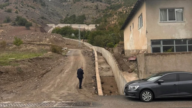 Tekke’de Riskli Dere Yataklarına Karşı İlk Tersip Bendi Tamamlandı — Fotoğraf 1