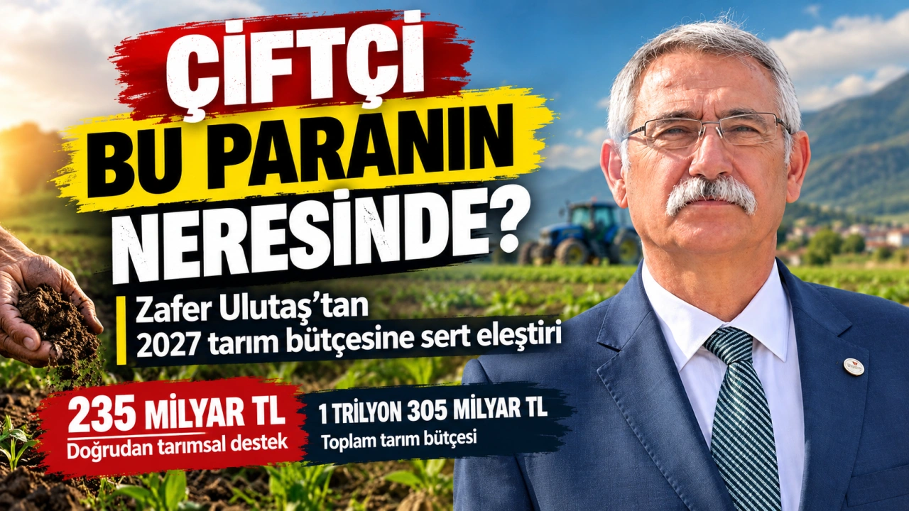 Zafer Ulutaş: “Çiftçi Bu Paranın Neresinde?”