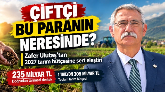 Zafer Ulutaş: “Çiftçi Bu Paranın Neresinde?”